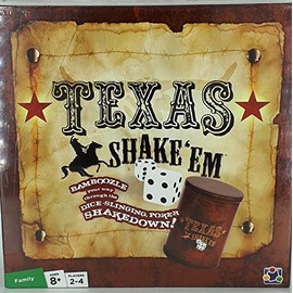 Texas Shake 'Em Dice Poker Game