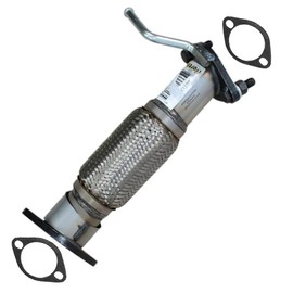 Northeastern Exhaust | Stainless Steel Exhaust Front Flex Pipe Compatible for Kia Forte Koup 2010-2013 2.0L | Forte Koup 2.4L | Free Gaskets Included | Federal Emission