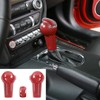 JeCar Gear Shift Knob Cover Trim for Ford Mustang 2015