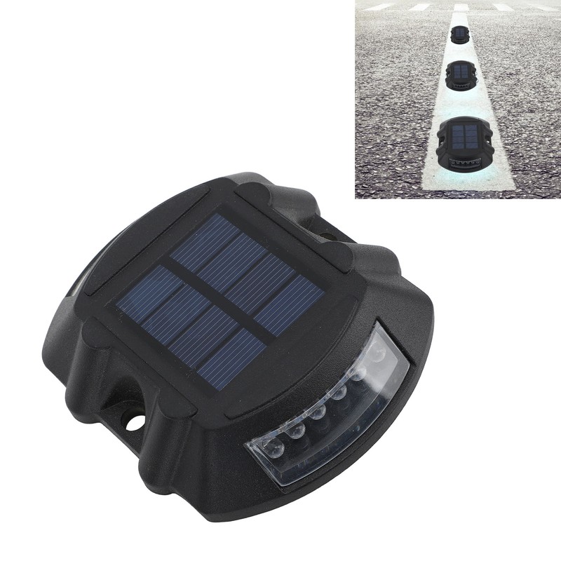Solar Dock Light IP68 Waterproof Aluminum Alloy Driveway Road Stud