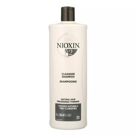 Nioxin Cleanser Shampoo System 2 Natural Hair Progressed Thinning 33.8 oz 70018007094