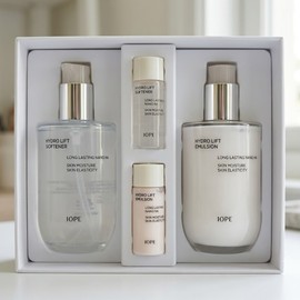 IOPE Hydro Lift 2 Piece Set Collagen Hyaluronic Acid Whitening Wrinkle Improvement / 아이오페 하이드로 리프트 2종 세트 콜라겐 히알루론산 미백 주름개선