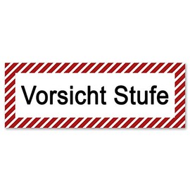 Pack of 5 Caution Level Stickers Warning Warning Signs Warning Sign Safety Sign