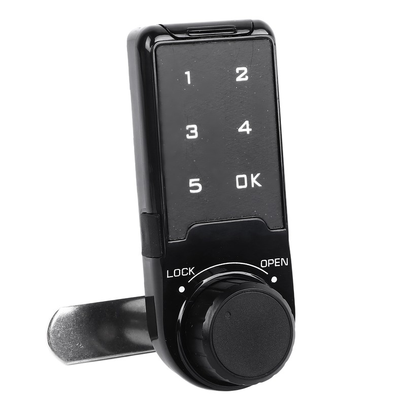 Touch Digital Password Keypad Cabinet Lock 20mm Black Electronic Anti