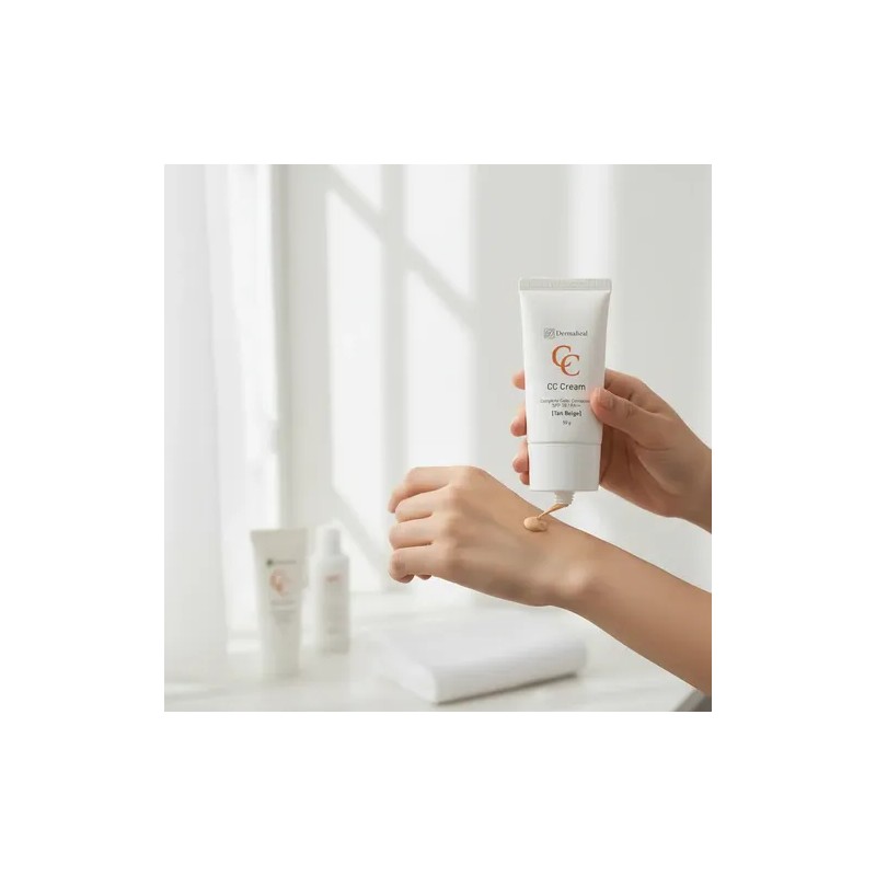 Protector Solar Cc Cream Tan Beige Dermaheal