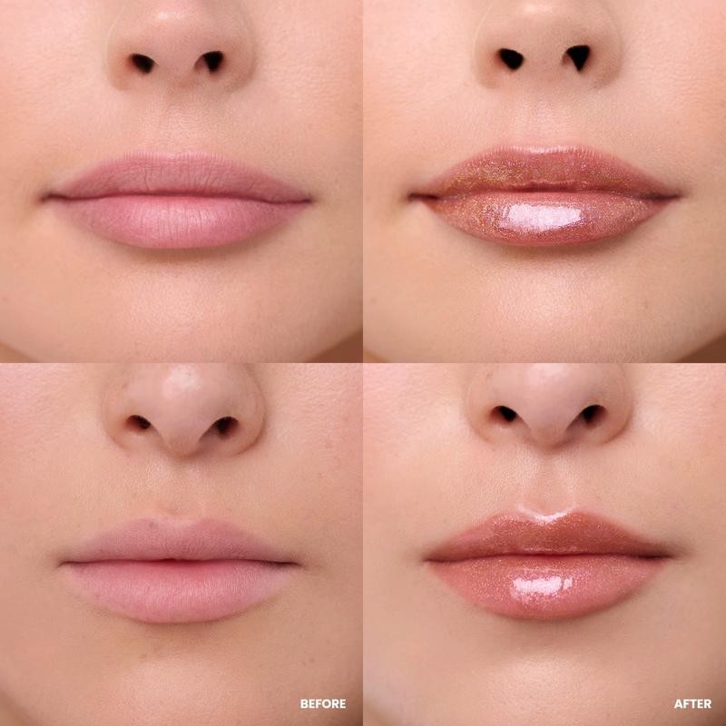 WONDER BLADING Top Gloss - Gold Glitter