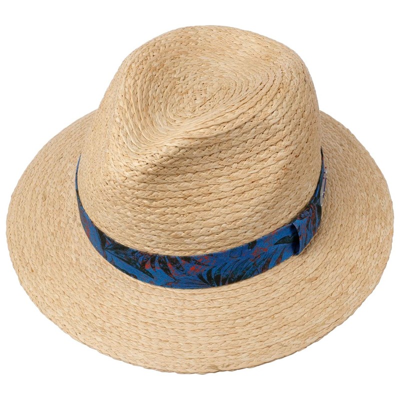 Stetson Vilco Sustainable Traveller Raffia Hat - Natural Coloured Hat