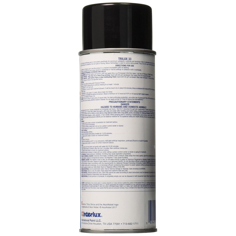 TRILUX-33 AEROSOL 16oz Black