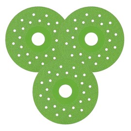 Pinafresa 3-Teiliges Diamant-Fase-Sägeblatt zum Schneiden und Schleifen Von Fliesen und Marmor, 4-Glastrennscheibe 1 mm, für Winkelschleifer