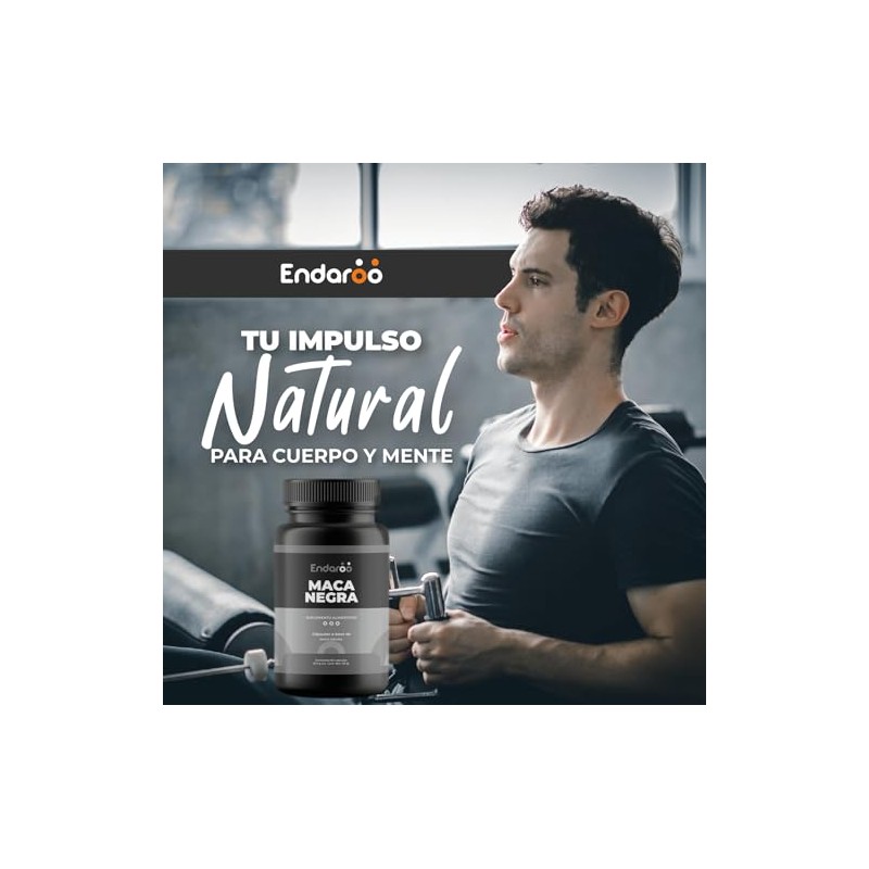 Maca Negra | Suplemento Alimenticio de Origen Natural | Energía