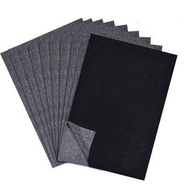Yesallwas Tracing Paper A4 100 Sheets Black Carbon Paper Transfer Carbon Paper Transfer Single Sided Copy Paper Copy Paper (Black)