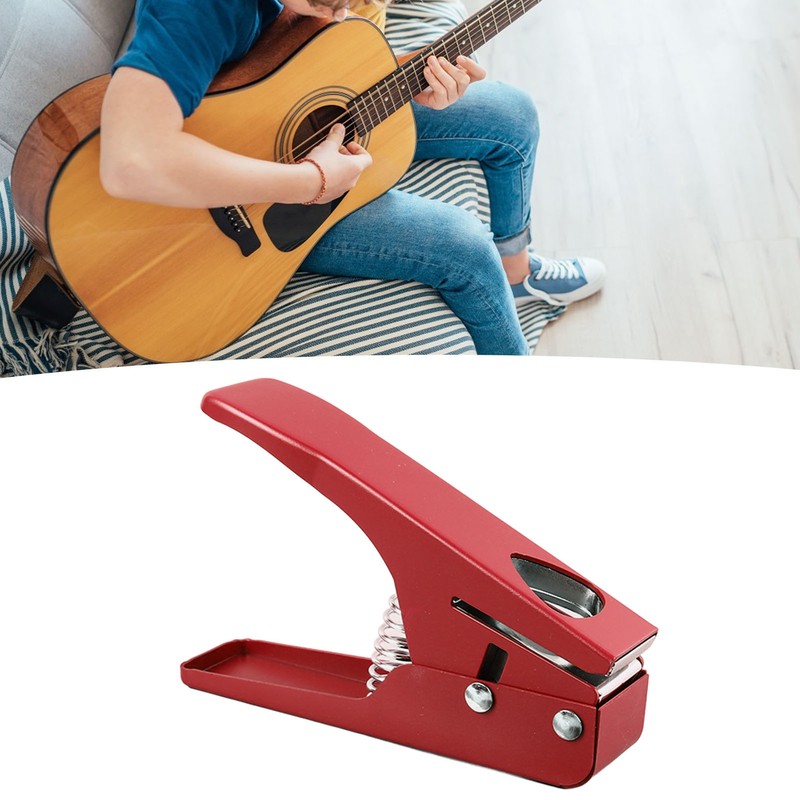 Guitar Pick Hole Puncher Size Adjustable Multifunctional Portable Guitar Pick