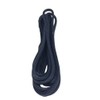 Round Waxed Shoelaces - 2mm Wide - 90cm Long (Navy