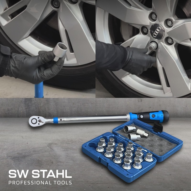 SW-Stahl 02383L-13 Wheel Lock Adapter 533 for VW Wheel Lock