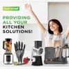 Nutrichef 3 in 1 Cheese Grater & Shredder | Strong