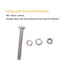 binifiMux 10-Pack M8 x 20mm Hexagon Screws Hex Bolts with