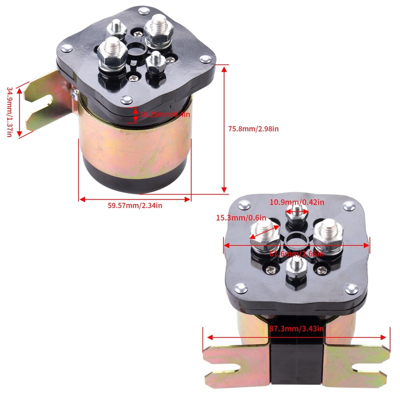 500 Amp Isolator Battery Isolator Relay for Continuous Battery Isolator