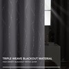 Deconovo Blackout Short Curtains, 45 Inch Long, Pack of 2