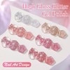 Double Rhythm 0.5Oz Glitter Gel Polish Shimmer Reflective Color for