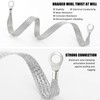 12PCS Automotive Ground Straps, 10/15/20 Inch Tinned Copper Braided Grounding