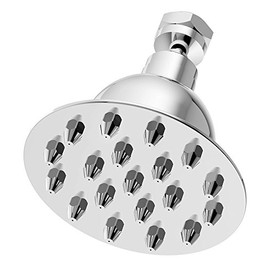 Symmons 4-163 Canterbury 1-Spray 4 in. Fixed Showerhead in Polished Chrome (2.5 GPM)