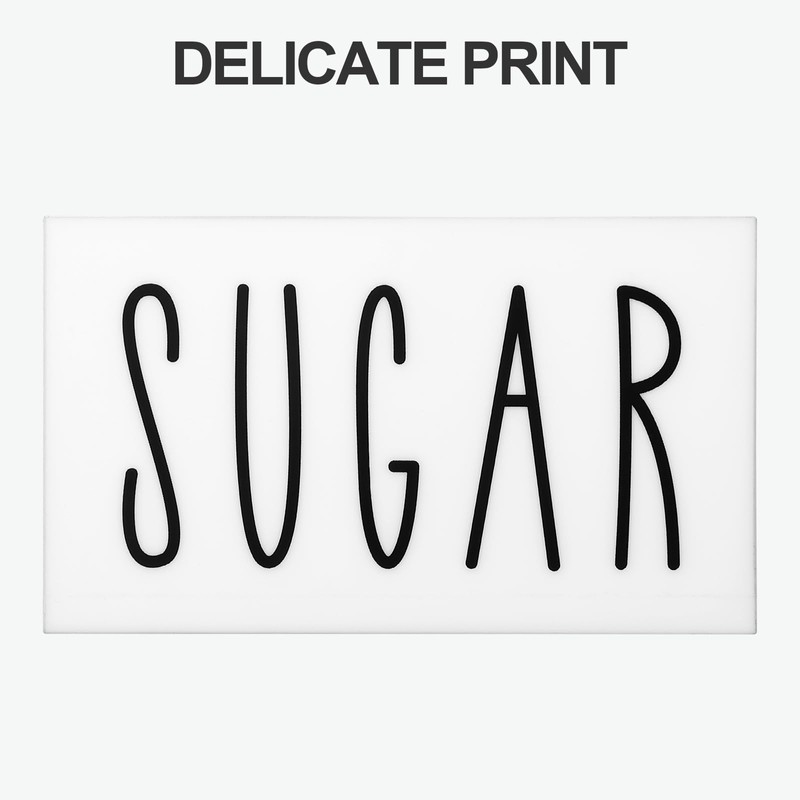 MOJIEZUO Sugar Packet Holder for Coffee Bar, Acrylic Sugar Packets
