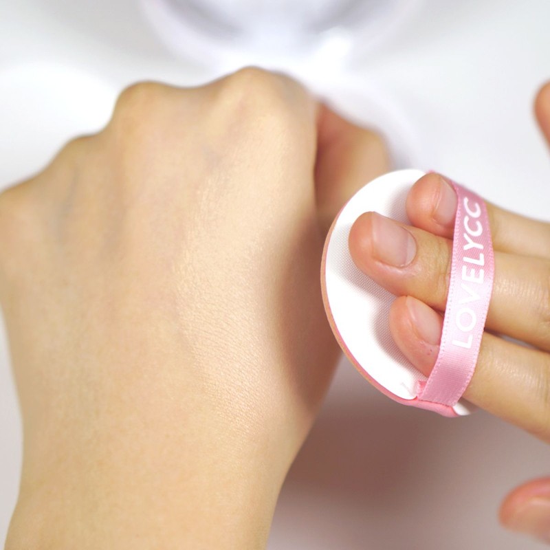 Lovely CC [2pack] Pink Tone-Up Cover Essence Sun Cushion SPF50+