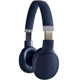 Outdoor Tech - Komodo Over-The-Ear Bluetooth Headphones, Marine Blue - Wired and Wireless, Touch Controls for Music, Microphone, and Answering Phone Calls