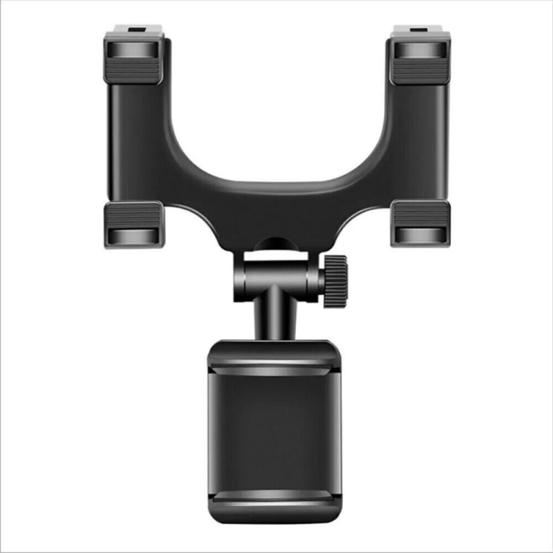 Universal 360 Rotation Car Rear View Mirror Mount Stand GPS