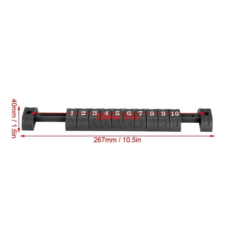 Bnineteenteam 2pcs Foosball Scoring Counters 10 Numbers Score Counter Indicator