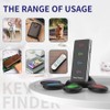 Schlüsselfinder RF Key Finder, Wireless Schlüssel Finder mit 4 Empfängern,