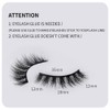 AKARA Natural Eyelashes, 7 Pairs, 3D False Eyelashes, Fake Lashes,
