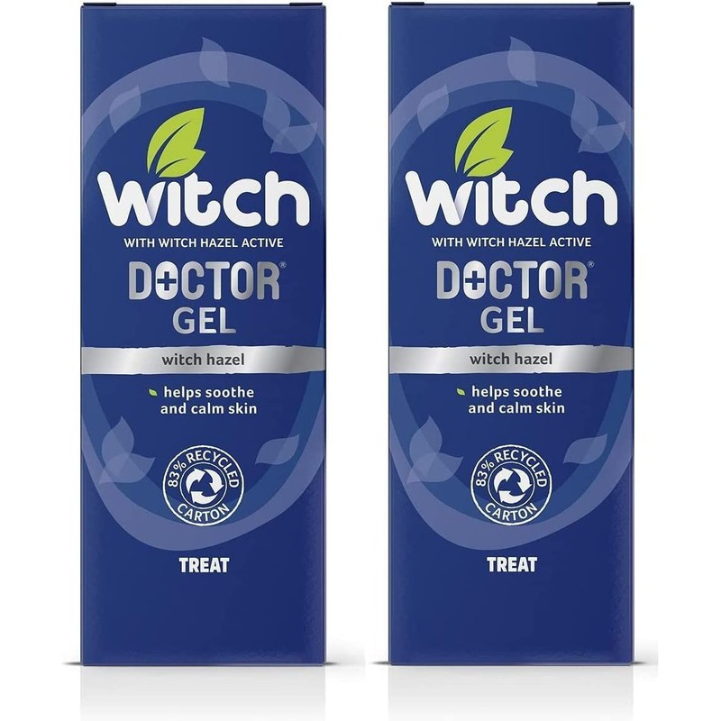 Witch Doctor Skin Soothing Gel For Irritated Skin (Pack of