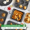 HONGBAKE Bakeware Sets, Baking Pans Set, Nonstick Oven Pan for