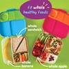 b.box Lunch Box for Kids: Bento Box w/ 4 Compartments