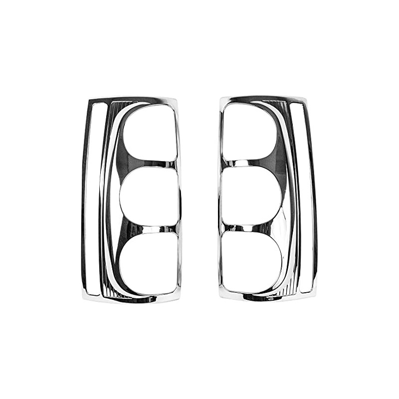 Razer Auto Chrome Tail Light Bezel Trim Compatible with 2007