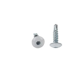 Trailer Exterior Self Tapping Screws (150pcs)#10 x 3/4 Enclosed Car Hauler Self Tapping Screws/Self Tapping Sheet Metal Screws-White