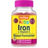 Iron Gummies for Kids with Vitamin C - Anemia Support,