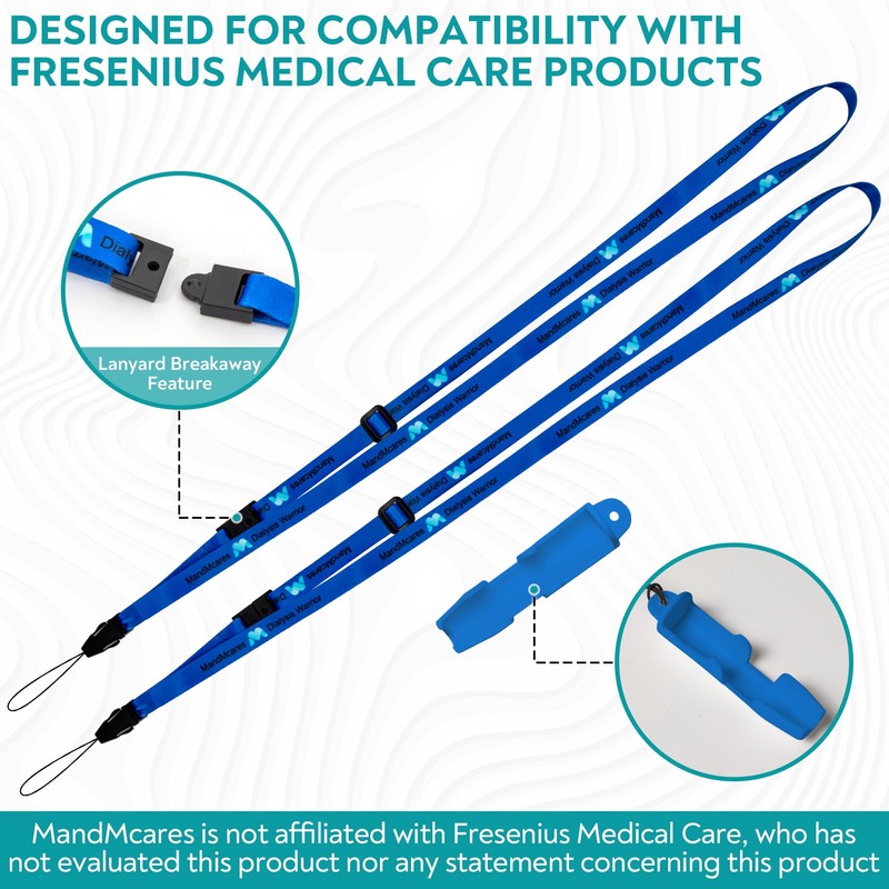 Smaller Peritoneal Dialysis Catheter Transfer Set Holder. PD Secure Shower