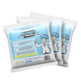 Refill Your Foam Machine with 3 Foam Powder Packs and Make up to 348 Gallons of Foam Party Fun for Foam Machines & Cannons by Dr. Party