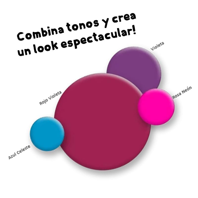 Küül's FUNNY COLORS - Tintes de Fantasia ((ROJO VIOLETA), 3.04