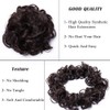 Long Hair Bun Scrunchy Scrunchie Up Do Hairpiece Curly Messy