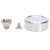 Punk Rivets Bucket Shape Spikes Zinc Alloy Craft Making Accessories