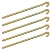 AMANKA Stahl-Hart 5 Square Tent Pegs 220 x 6 mm