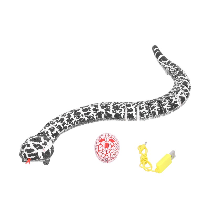 Infrared Remote Control Rattle Snake BatteryPowered Robotic Snake Toy Kids