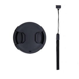 JJC 37mm Lens Cap Snap-on Front Camera Lens Cover with Lens Cap Keeper for Olympus ED 14-42mm f3.5-5.6 II 45mm f1.8 Pana. Lumix G 42.5mm f1.7 and Other Brand of Lenses with 37mm Filter Thread