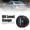 52mm Oil Fuel Level Gauge Meter Indicator LED Flashing Reminder
