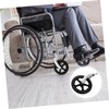 OATIPHO Wheelchair Front Wheel Caster Replacement Punctureproof Non Pneumatic Design