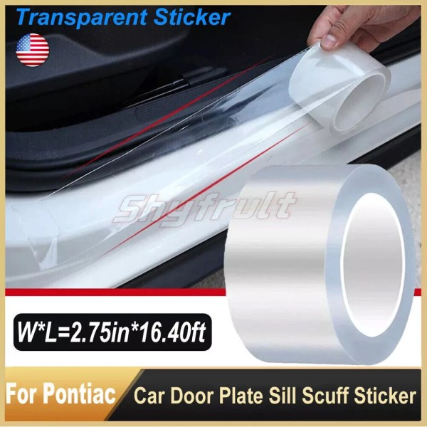 SHYFRULT For-Toyota-Car Doors Plate Sill Scuff Cover Anti Scratch Decal