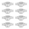 50pcs Electric Fence Insulators Pulse Electric Fence Terminal Rod Insulators